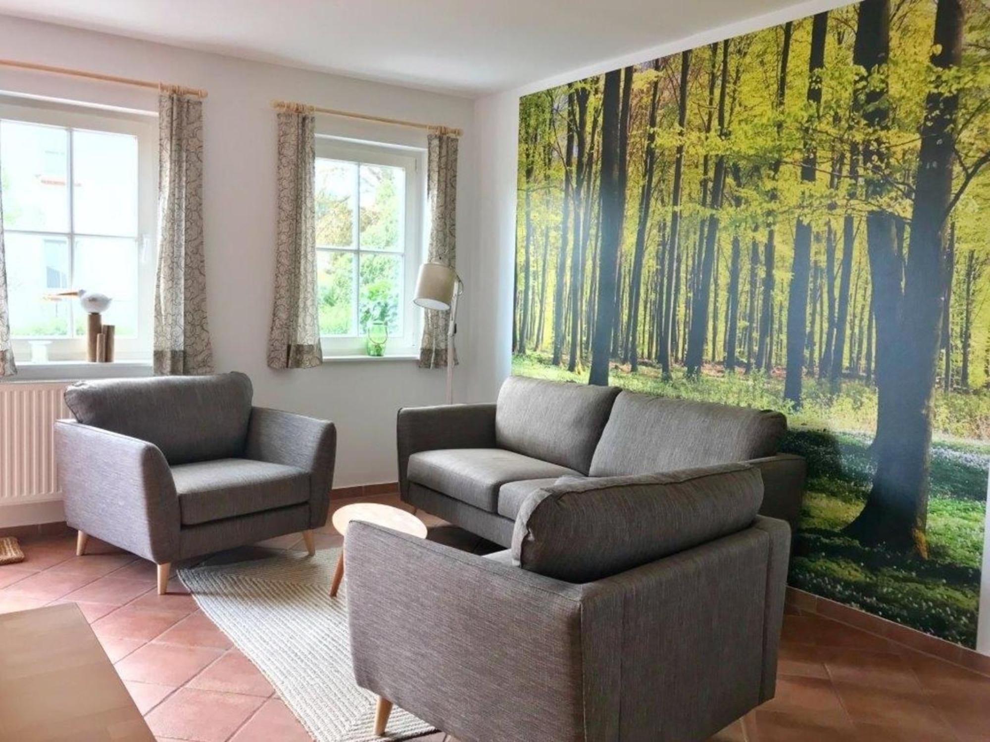Ferienwohnung Lieblingsplatz im Reethus Putbus Exterior foto